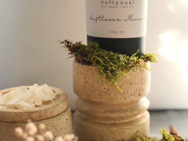 Duftkerze Duftloser Moment